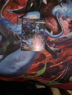 Mega Charizard X ex SAR NM+ Korean Version 110/080 Pokemon Card Inferno X - Image 1