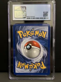 Pokemon Card Scyther 17/130 Base Set 2 Holo Rare Graded CGC 7.5 Near Mint+ - Image 3