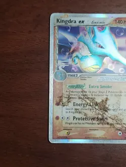 Pokemon TCG Kingdra EX Dragon Frontiers Holo Card 94/101 Delta Species Dirty/dmg - Image 5
