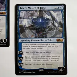 MTG 2X ** Teferi, Master Of Time ** M21 NM/Mint condition - Image 3