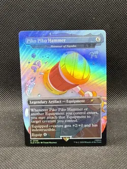 MTG - Secret Lair - Sonic: Turbo Gear Piko Piko Hammer FOIL Edition - Image 1