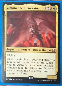 Magic: The Gathering Sacrificing Commander Deck: Ziatora, The Incinerator - Image 1