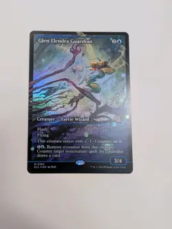 MTG - Glen Elendra Guardian (0383) (Showcase Foil) - Lorwyn Eclipsed NM/M Cond - Image 1