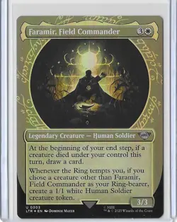 MTG Faramir Field Commander Showcase FOIL Lord of the Rings (LTR) #0303 Unplayed - Image 1
