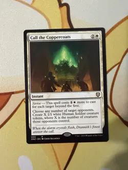 Call the Coppercoats Commander: Phyrexia: All Will Be One Regular - Image 1