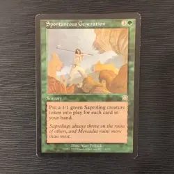 Spontaneous Generation MP Mercadian Masques MM English Regular MTG - Image 1