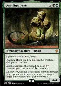 Throne of Eldraine #171 Questing Beast - Image 1