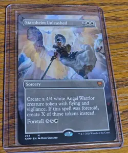 MTG Starnheim Unleashed Borderless Kaldheim LP X1 Magic The Gathering - Image 1
