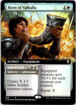 Horn of Valhalla (Foil) Commander Legends: Battle for Baldur's Gate, 555 NM - Image 1