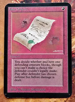 Mtg Alpha False Orders - Image 1