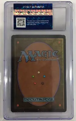 1996 Magic: The Gathering Alliances - Lake Of The Dead CGC 10 - TCCCX - Image 2