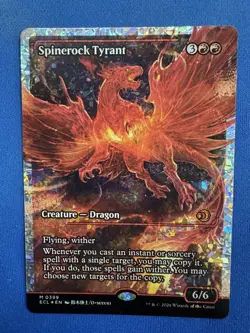 Spinerock Tyrant NM SHOWCASE FRACTURE FOIL MTG! Lorwyn Eclipsed Pack Fresh - Image 1