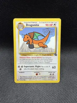 Pokemon TCG Dragonite #5 Black Star Promo WB the First Movie Stamped Card - Image 1