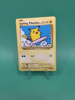 Pokemon TCG Surfing Pikachu 111/108 Evolutions Card Rare LP - Lightly Played - Image 1