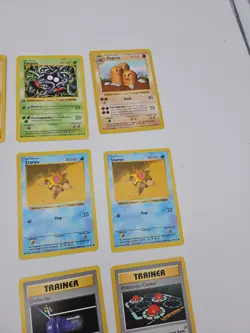 23 Card Lot Pokemon Shadowless Basic Vintage WOTC Charmander Haunter Machop - Image 5