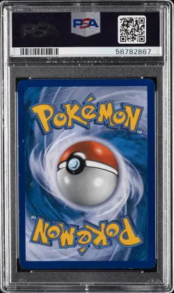2008 POKEMON DIAMOND & PEARL MAJESTIC DAWN #99 LEAFEON LV.X-HOLO PSA 8 - Image 2