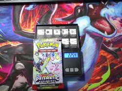 VERY HEAVY! GOD PACKUUU 22.54g Prismatic Evolutions Pokemon TCG Booster (SEALED) - Image 1