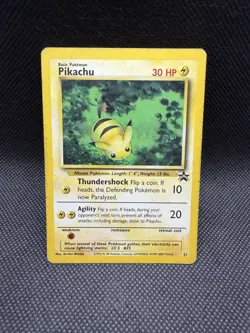 Pokemon Wotc Black Star Promo Pikachu #27 - Image 1