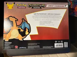 Pokemon TCG Celebrations Collection Lance's Charizard V Box - Image 2