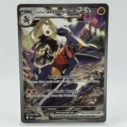 Cynthia's Garchomp Ex 232/182 Sv10: Pokemon’s Destined Rivals Holo NM - Image 1