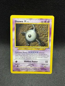 Pokemon Unown [X] 30/105 Neo Destiny Regular - Rare - Image 1