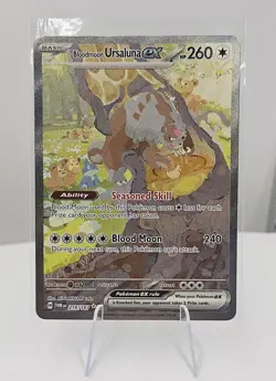 Bloodmoon Ursaluna EX Twilight Masquerade TWM 216/167 - Pokemon TCG NM/MINT - Image 2