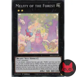 Yugioh Melffy of the Forest MP21-EN129 Super Rare 1st Edition NM - Image 1