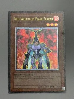Yu-Gi-Oh! Neo-Weltraum Flare Scarab POTD-DE004 Ultimate Rare Deutsch - Image 3