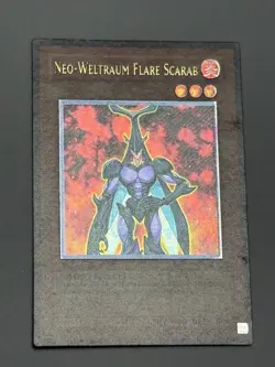 Yu-Gi-Oh! Neo-Weltraum Flare Scarab POTD-DE004 Ultimate Rare Deutsch - Image 4