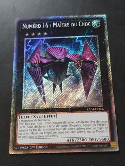 Yu-Gi-Oh ! - Numero 16 : Maitre du Choc - RA04-FR166 - Platinium Secret Rare - Image 1
