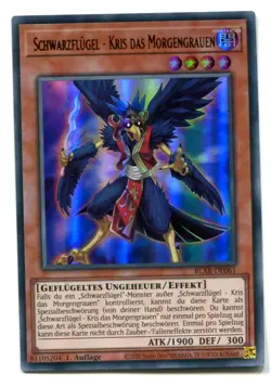 Yu-Gi-Oh! Schwarzflugel Kris das Morgengrauen Ultra Rare BLAR-DE061 - Image 1