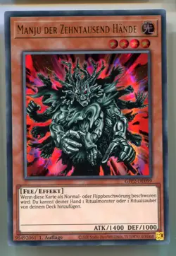 Yu-Gi-Oh! Manju Der Zehntausend Hande Ultra RAre GFP2-DE099 - Image 1