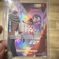 One Piece Card Game Charlotte Flampe SP Card EB01-056 - Image 1