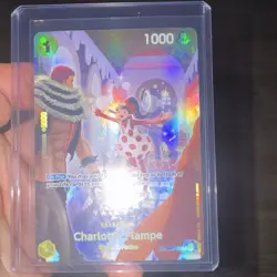 One Piece Card Game Charlotte Flampe SP Card EB01-056 - Image 3