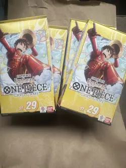 One Piece Egghead ENGLISH Starter Deck ST-29 SEALED NEW Ships Now. Lot of 4 - Image 1