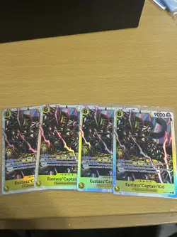Eustass"Captain"Kid SR OP10-112 One Piece TCG The Best Vol 2 PRB02 X4 - Image 1