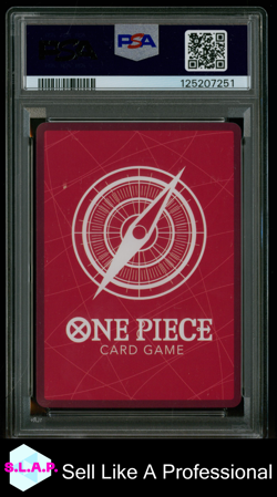 MONKEY D. LUFFY BVB X ONE PIECE MATCH DAY '25 ONE PIECE PROMOS 2025 003 PSA 10 - Image 2