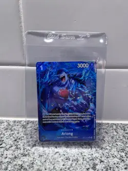 One Piece - Arlong - Alt Art Parallel Rare OP14-042 The Azure Sea's Seven - NM - Image 1