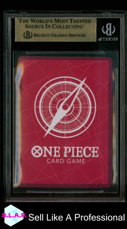 SHANKS L/(EN VERSION 2ND ANN. SET) 2025 ONE PIECE PROMOS OP09001 BGS 10 - Image 2