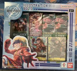 One Piece TCG Illustration Box Vol. 3 English Version Sealed New - Image 1