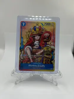 Monkey.D.Luffy (2nd Anniversary Stamped Promo) P-043 One Piece Promotion Mint - Image 1