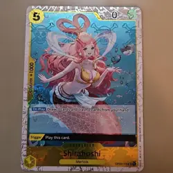 Shirahoshi Pirate Flag Holo Foil OP03-116 NM One Piece The Best PRB-01 TCG CCG - Image 1