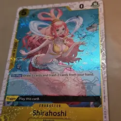 Shirahoshi Pirate Flag Holo Foil OP03-116 NM One Piece The Best PRB-01 TCG CCG - Image 2