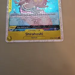 Shirahoshi Pirate Flag Holo Foil OP03-116 NM One Piece The Best PRB-01 TCG CCG - Image 4
