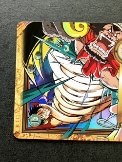 Luffy Bear King ONE PIECE Carddass Hyper Battle TCG Holo Rare Japanese C365 No1 - Image 2