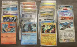 Pokemon Black Bolt Bulk Lot Of 106 Cards, 24 Holo Reverse Holo For Master Set! - Image 2