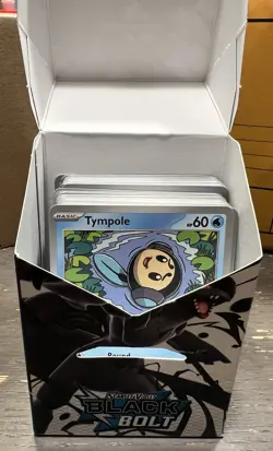 Pokemon Black Bolt Bulk Lot Of 106 Cards, 24 Holo Reverse Holo For Master Set! - Image 3