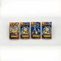 Pokemon TCG Surging Sparks Booster Packs- 4 Packs, 10 Cards Each - Sealed - Image 1
