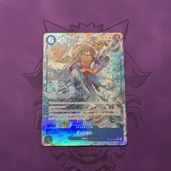 Kuzan Navy ALT ART Card OP12-043 R - English One Piece Foil - Image 1