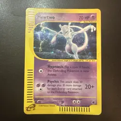 Mewtwo 20/165 Holo Rare Expedition Pokemon Card TCG MP - Image 1